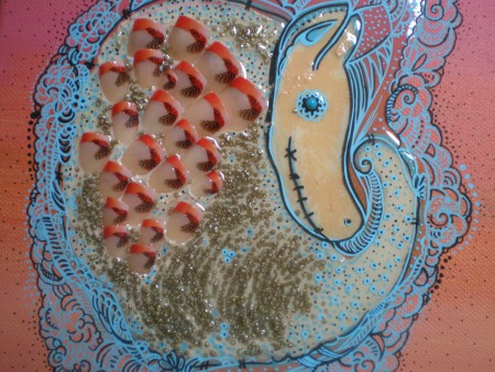 Texas tattou-acrylique,résine & faux ongles